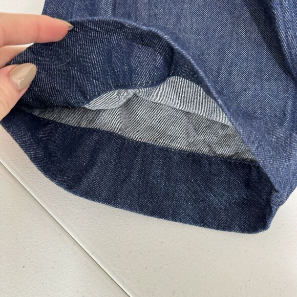 Rag & Bone Womens Jeans 27 Blue Logan Mid-Rise Wide Button Fly Denim Trouser - Picture 8 of 14